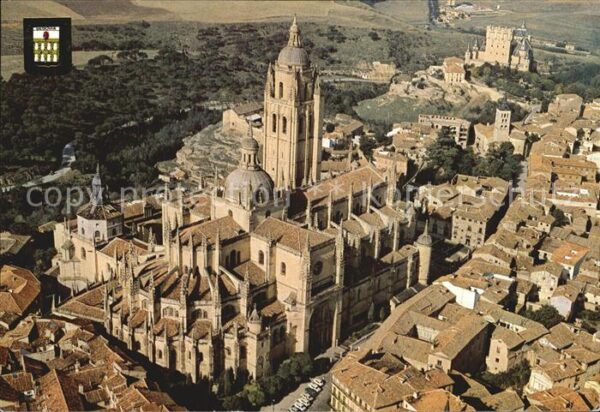 Segovia Catedral Vista aerea