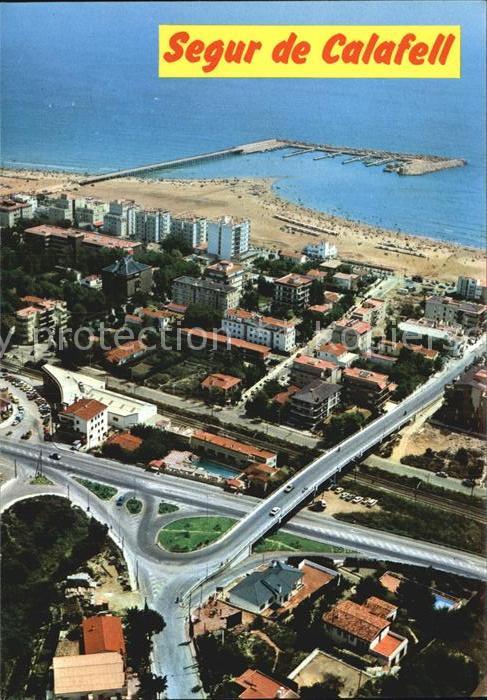 Segur de Calafell Vista parcial aerea