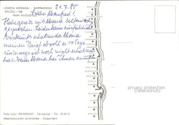 Salou Hotel Augustus Strand – Bild 2