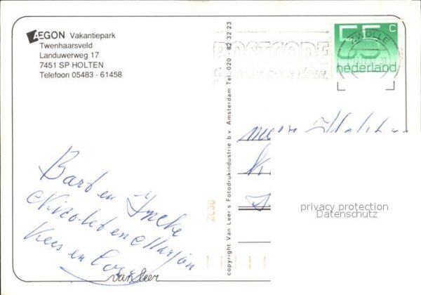 Holten Rijssen Aegon Vakantiepark Twenhaarsveld Restau – Bild 2