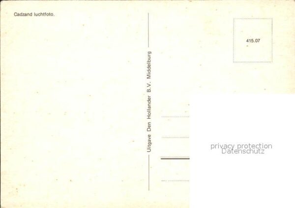 Cadzand Zeeland Fliegeraufnahme – Bild 2
