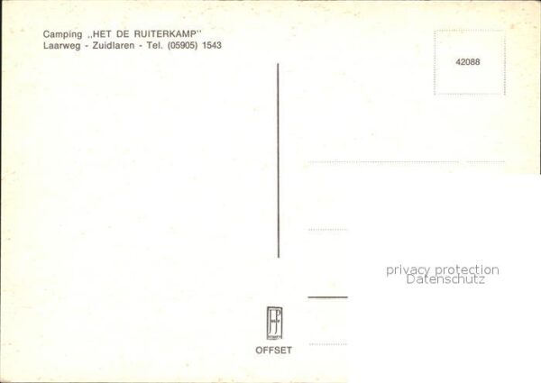 Zuidlaren Camping Het de Ruiterkamp Halle – Bild 2