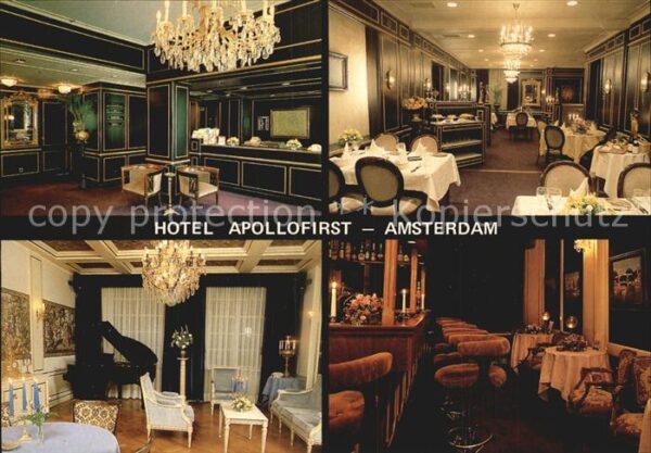 Amsterdam Niederlande Hotel Apollofirst Rezeption Speisesaal