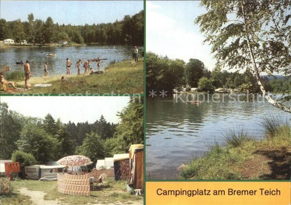 Gernrode Harz Campingplatz Bremer Teich Badestrand Pa