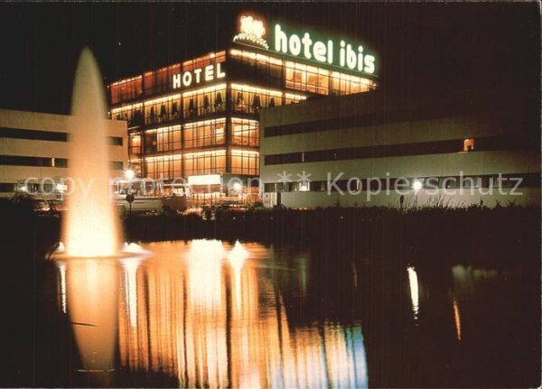 Amsterdam Niederlande Airport Hotel Ibis Fontäne