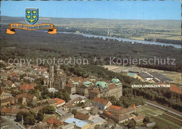 Klosterneuburg Augustiner Chorherrenstift Fliegeraufna