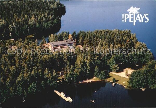 Tyrvaentoe Hotel Petäys Fliegeraufnahme