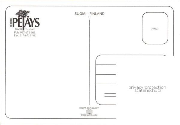 Tyrvaentoe Hotel Petäys Fliegeraufnahme – Bild 2