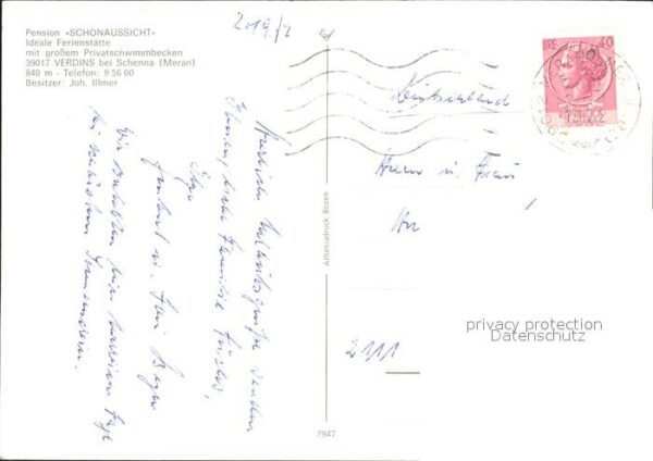Verdins Pension Schönaussicht – Bild 2
