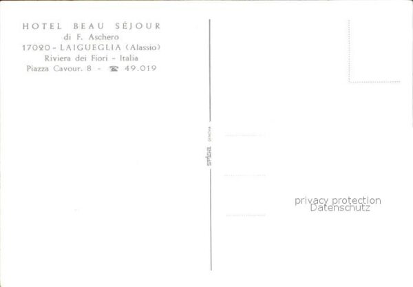 Laigueglia  Hotel Beau Sejour Strand – Bild 2