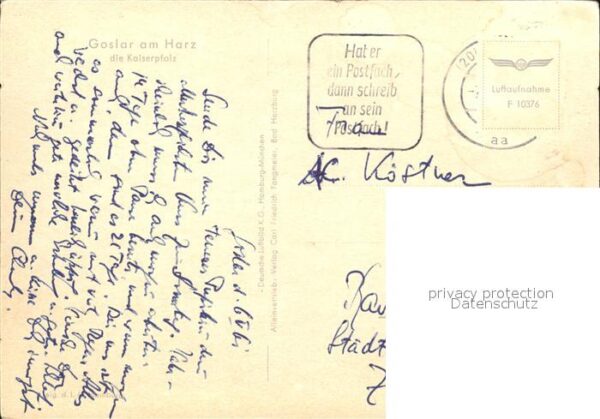 Goslar Die Kaiserpfalz Fliegeraufnahme – Bild 2