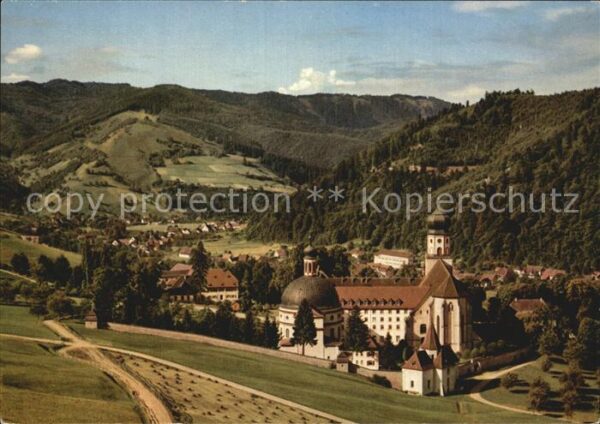Muenstertal Schwarzwald Kloster St Trudpert