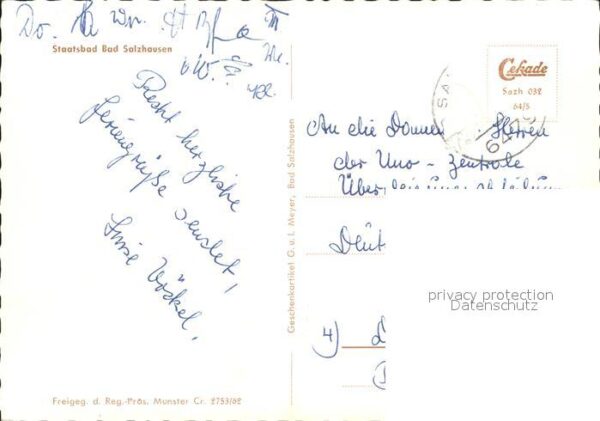 Bad Salzhausen Staatsbad Fliegeraufnahme – Bild 2