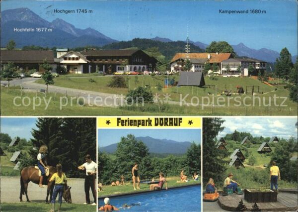 Siegsdorf Oberbayern Ferienpark Vorauf Reiten Schwimmbad Hoc