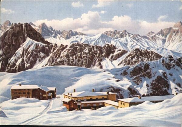 Nebelhorn Bergstation mit Gr Krottenkopf Öfner un