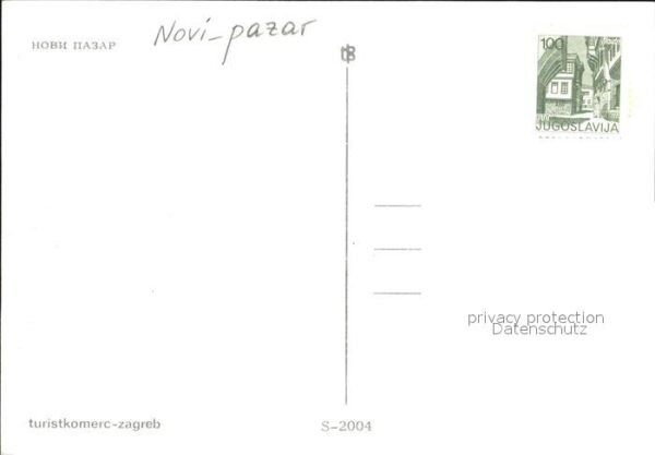 Novi Pazar bei Nacht – Bild 2