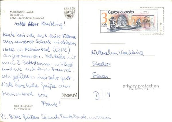 Marianske Lazne Juniorhotel Krakonos Speisesaal Bar Pan – Bild 2