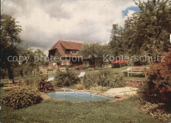 Badenweiler Sanatorium Sonneneck Wassertretanlage