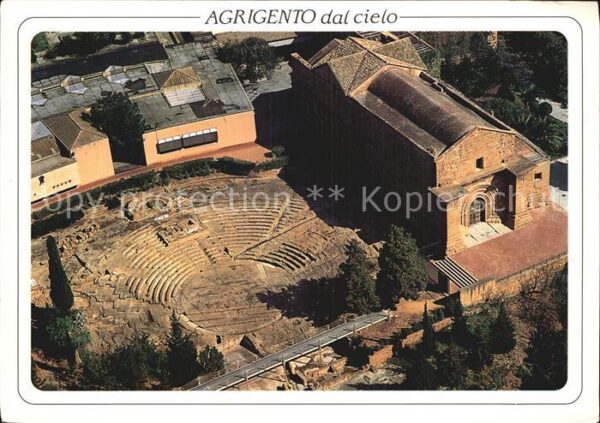Agrigento Falaride Oratorium und S Nicola Kirche