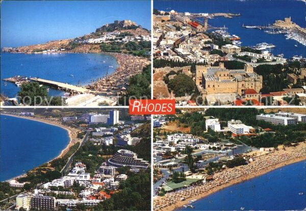 Rhodes Rhodos Greece Fliegeraufnahmen