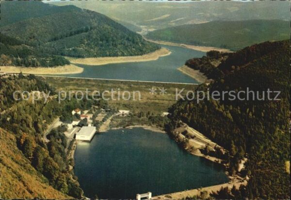 Osterode Harz Sösetalsperre Fliegeraufnahme
