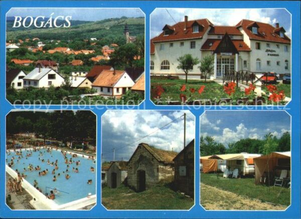 Bogacs Teilansichten Hotel Campingplatz Schwim