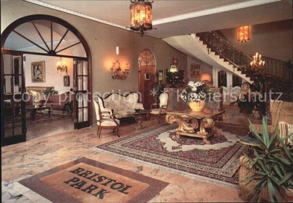 Taormina Sizilien Hotel Bristol Park Foyer