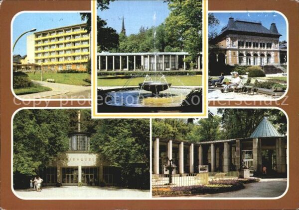 Bad Elster Sanatorium Clara Zetkin Wandelhalle Kur