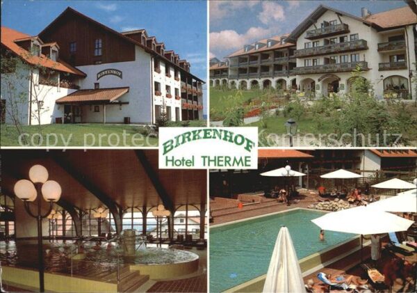 Bad Griesbach Rottal Birkenhof Hotel Therme Thermalhallenbad