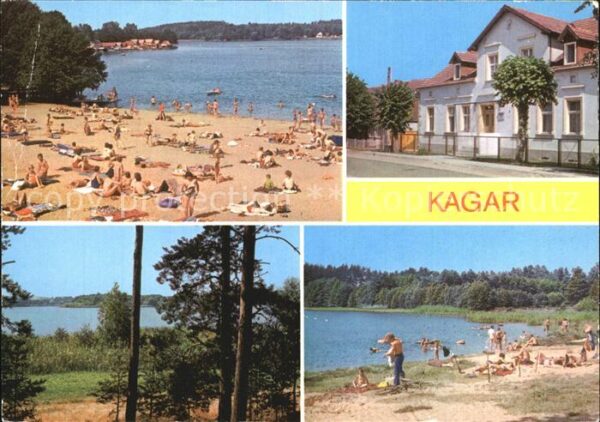Kagar Badestrand Zechliner See Ferienheim der