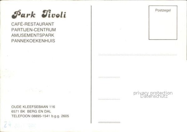 Berg en Dal Park Tivoli Cafe Restaurant – Bild 2