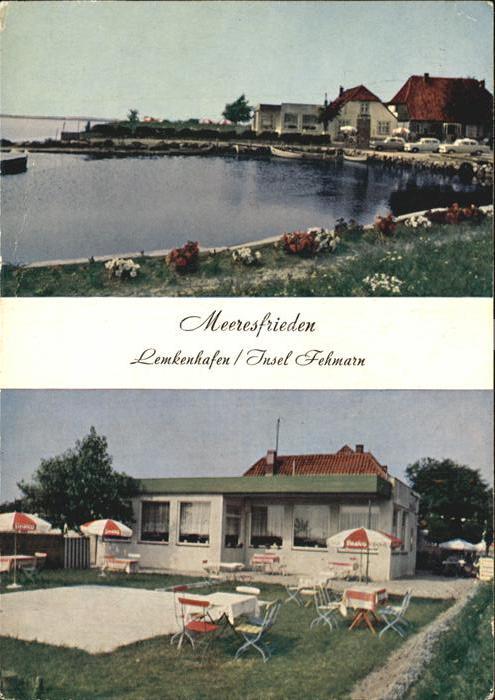 Lemkenhafen Gaststätte Meeresfrieden Terrasse Uferp