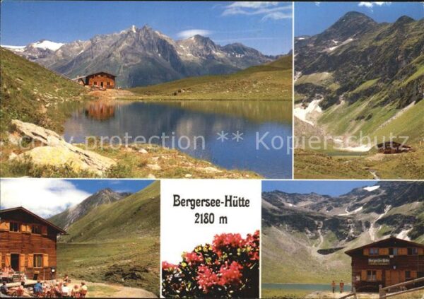 Praegraten Grossvenediger Bergersee Hütte Ausflugsziel am Lasörli