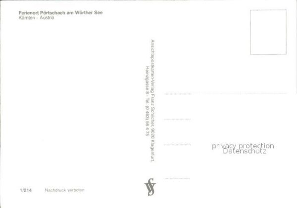 Poertschach Woerthersee Ferienort Fliegeraufnahme – Bild 2