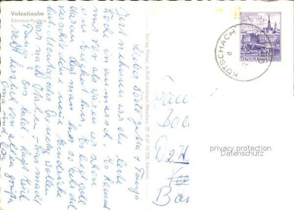 Koetschach-Mauthen Kaernten Valentinalm Karnische Alpen – Bild 2