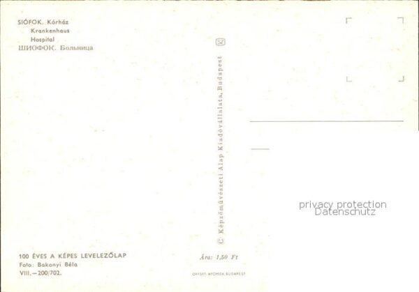 Siofok Korhaz Krankenhaus – Bild 2