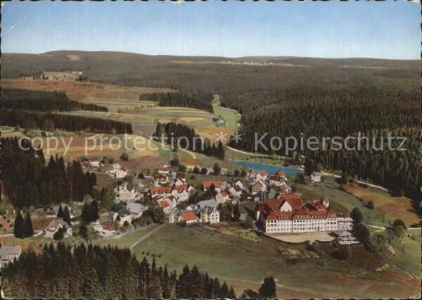 Friedenweiler Höhenluftkurort Wintersportplatz Schwar