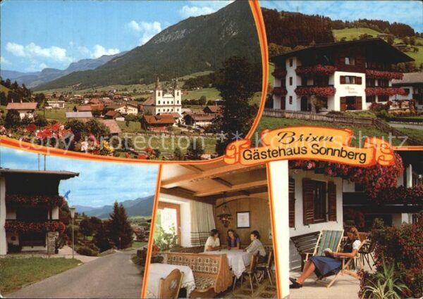 Brixen Thale Gästehaus Sonnberg Panorama Kirche Alpe