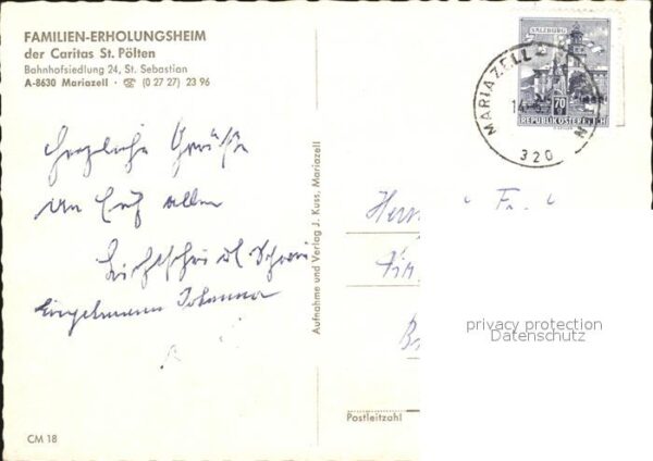 Mariazell Steiermark Franziskusheim Erholungsheim der Carita – Bild 2