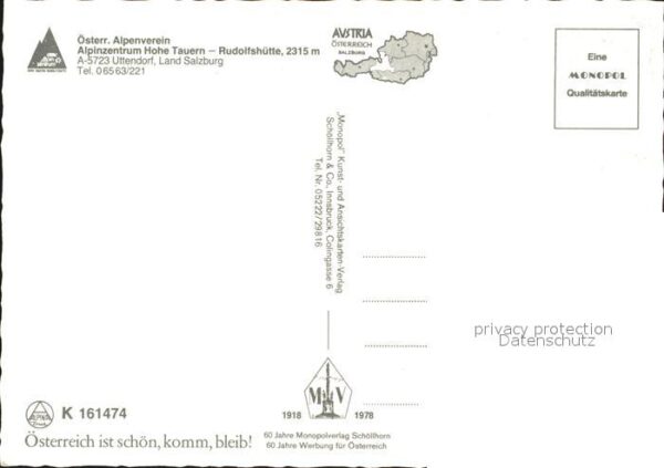 Uttendorf Salzburg Alpinzentrum Hohe Tauern Rudolfshütte B – Bild 2