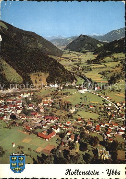 Hollenstein Ybbs Niederoesterreich Alpenpanorama Fliegeraufnahme