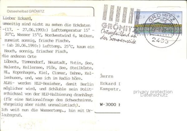 Groemitz Ostseebad Fliegeraufnahme – Bild 2