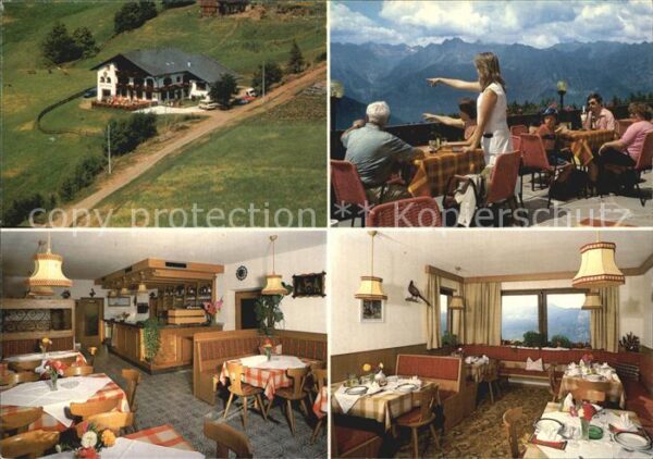 Voeran Verano Pension Gasthof Alpenrose Sonnenterrass