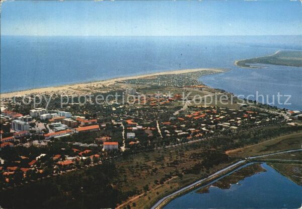 Bibione Pineda Fliegeraufnahme