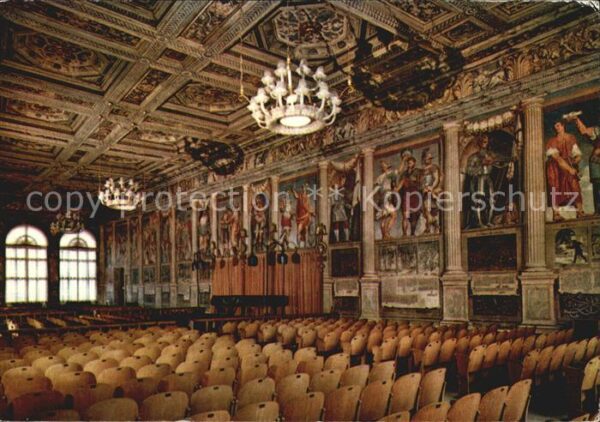 Padova Liviano Sala dei Giganti Saal der Riese