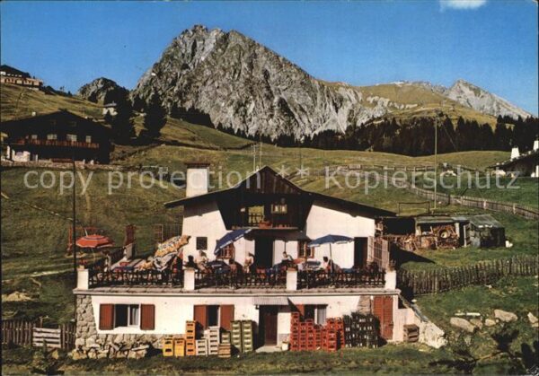 Avelengo Rotwandhütte mit Ifinger Sarntaler Alpe