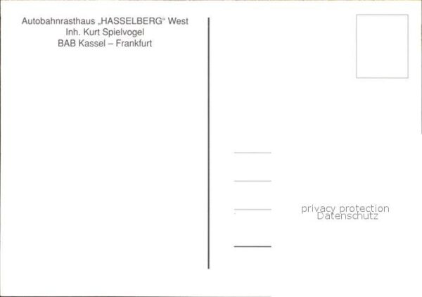Knuellwald Autobahnrasthaus Hasselberg West Restau – Bild 2