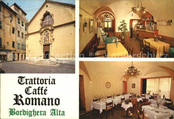 Bordighera Trattoria Caffe Romano