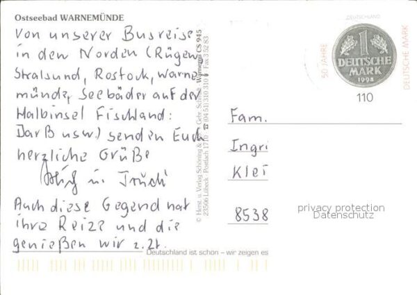 Warnemuende Ostseebad Fliegeraufnahme – Bild 2