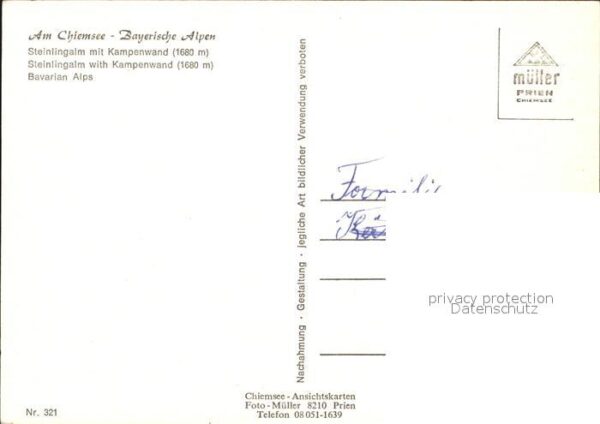 Aschau Chiemgau Steinlingalm mit Kampenwand Bayerische – Bild 2